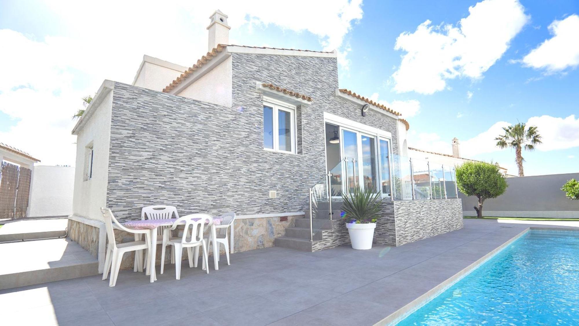 Modern Detached 4 Bed 3 Bath Villa With Private Pool Close To All Amenities Villamartín Exterior foto